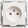 Розетка 1-м СП W59 16А IP20 без заземл. без защ. шторок механизм бел. SE RS16-153-1-86