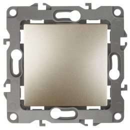 Переключатель 1-кл. СП Эра12 12-1103-04 10А IP20 250В 10AX механизм шампань Эра Б0014642