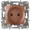 Розетка 1-м СП Эра12 12-2105-14 16А IP20 16AX 250В 2P механизм медь Эра Б0019337