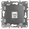 Розетка телефонная Эра12 12-3105-12 RJ11 IP20 графит Эра Б0019342