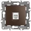 Розетка телефонная Эра12 12-3105-13 RJ11 IP20 бронз. Эра Б0019343