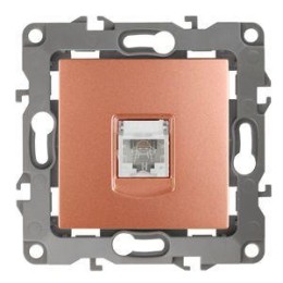 Розетка телефонная Эра12 12-3105-14 RJ11 IP20 медь Эра Б0019344