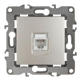 Розетка телефонная Эра12 12-3105-15 RJ11 IP20 перламутр Эра Б0019345