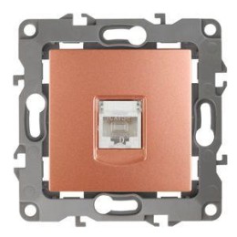 Розетка компьютерная Эра12 12-3107-14 RJ45 медь Эра Б0019352