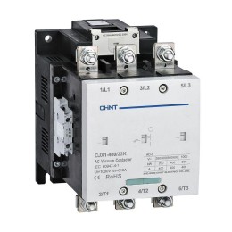 Контактор вакуумный CJX1-400/22K 400А кат. 220В AC/DC 2НО+2НЗ AC-3 CHINT 275712
