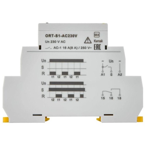 Реле циклическое ORT 1 контакт 230В AC IEK ORT-S1-AC230V