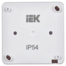 Переключатель проходной 1-кл. ОП Гермес Plus 10А IP54 ВСп20-1-0-ГПБ бел. IEK EVMP12-K01-10-54-EC