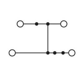 Клемма двухъярусная UTTB 2.5-PV Phoenix Contact 3044652