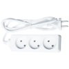Удлинитель 3х1.5м без заземл. 16А IP20 61 308 NPE-S-03-150-X-2х1 Navigator 61308
