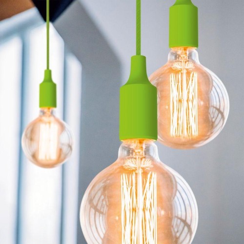 Светильник Decor E27 IP20 200-240В 1м подвесной зел. GAUSS PL015