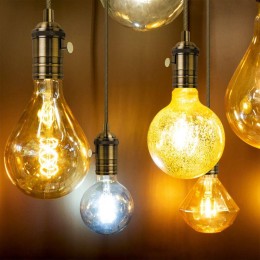 Светильник Decor E27 IP20 200-240В 1м подвесной бронз. GAUSS PL042