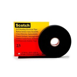 Изолента ЭПР самослипающаяся 19мм (рул.9.1м) Scotch 23 черн. 3М 7000007286