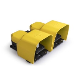 Педаль двойная две скорости 2х(1НО+1НЗ)+2х(1НО+1НЗ) с возм. подкл. аксессуаров EMAS PDKA22GG20