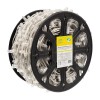 Гирлянда светодиодная "LED ClipLight" шаг 15см 665LED тепл. бел. 80Вт 12В IP65 провод ПВХ прозр. (уп
