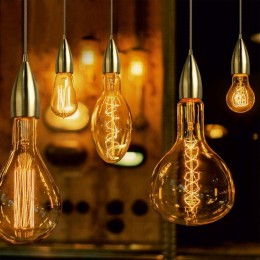 Светильник Decor E27 IP20 200-240В 1м подвесной бронз. GAUSS PL032