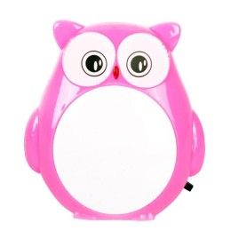 Светильник светодиодный NL-243 "Сова" 220В ночник с выкл. Camelion 14263