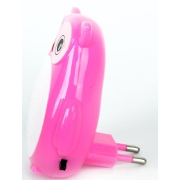 Светильник светодиодный NL-243 "Сова" 220В ночник с выкл. Camelion 14263