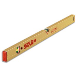 Уровень алюминиевый AZ 200 L200см 2 глазка точн. 0.5мм/м SOLA 01161701
