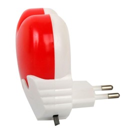 Светильник светодиодный NL-246 "Сердце" 220В ночник с выкл. красный Camelion 14266