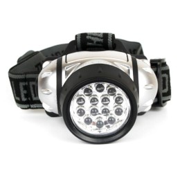 Фонарь налобный LED 5352 14LED 4 режима 3хR03 металлик Ultraflash 10261