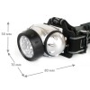 Фонарь налобный LED 5352 14LED 4 режима 3хR03 металлик Ultraflash 10261