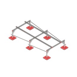 Конструкция опорная для установки оборудования TECHNORAPTOR FOOT 1500х3000 тип 1 HD КМ TR0237