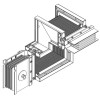 Секция Z-образ. вверх прав. 5000А Al 3L+N+PER IP55 тран. IEK LB-5000A4-35-F-ZUR