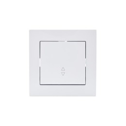 Переключатель проходной 1-кл. СП Vesna механизм бел. LEZARD 742-0288-105