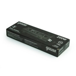 Блок питания для светодиодной ленты Black 200Вт 24В IP66 герметичный (драйвер) GAUSS 202022400