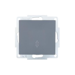 Переключатель проходной 1-кл. СП Vesna механизм графит LEZARD 742-3488-105