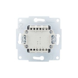 Переключатель проходной 1-кл. СП Vesna механизм графит LEZARD 742-3488-105