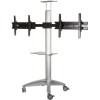 Подставка для телевизора Media PT-STAND-15 26-55дюйм макс.120кг напольная наклон серебр. ARM MEDIA 1