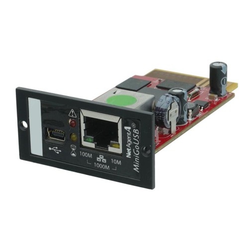 Карта SNMP mini DA806 для ИБП СИПБ 1 x RJ45 Ethernet 1 x RJ45 Ethernet 10/100/1000М UTP и 1 x мини U