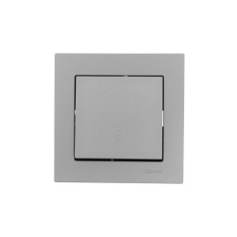 Переключатель проходной 1-кл. СП Vesna механизм платина LEZARD 742-3588-105