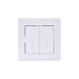 Переключатель проходной 2-кл. СП Vesna механизм бел. LEZARD 742-0288-106