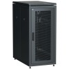 Шкаф сетевой 19дюйм LINEA N 24U 600х1000мм перфорированные двери черн. ITK LN05-24U61-PP