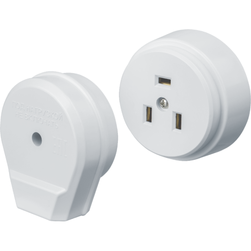 Розетка 14 347 NCA-C02-32A-250-WH IP20 бел. Navigator 14347