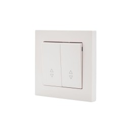 Переключатель проходной 2-кл. СП Vesna механизм крем. LEZARD 742-0388-106