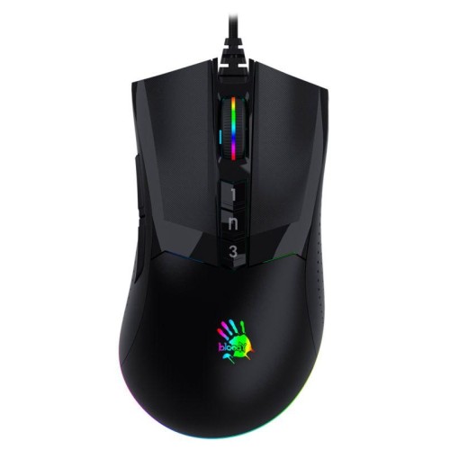 Мышь оптическая Bloody W90 Pro (16000dpi) USB (10but) черн. A4TECH 1431301