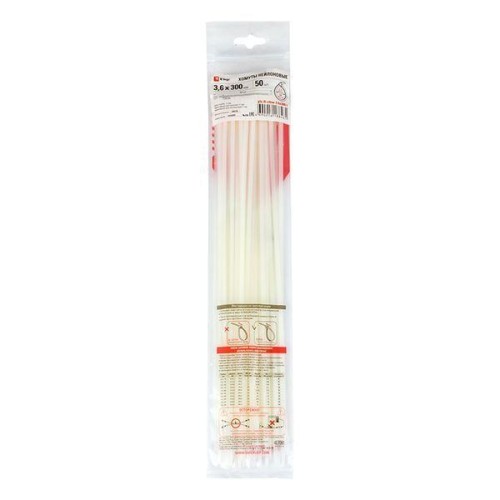 Хомут P6.6 3.6х370 FlexLock стандартный бел. (уп.100шт) PROxima EKF plc-fl-ctsw-3.6x370