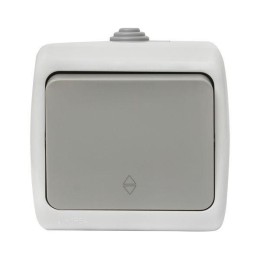 Переключатель проходной 1-кл. ОП Мурманск 10А IP54 сер. EKF EFV10-025-30-54