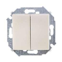 Выключатель 2-кл. СП Simon 15 10А IP20 винтов. зажим механизм шампань Simon 1591398-034