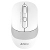 Мышь оптическая беспроводная Fstyler FB10C (2400dpi) BT/Radio USB (4but) бел./сер. A4TECH 1583792