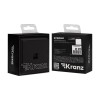 Розетка компьютерная СП STRONG MIELE RJ45 кат.6 антрацит Kranz KR-78-0724-5