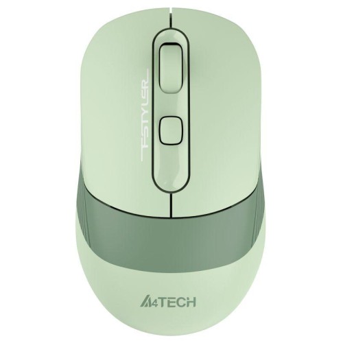 Мышь оптическая беспроводная Fstyler FB10C (2400dpi) BT/Radio USB (4but) зел. A4TECH 1583830