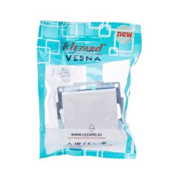 Механизм кнопки звонка СП VESNA бел. LEZARD 742-0288-103