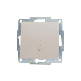 Механизм кнопки звонка СП VESNA жемчуж./бел. перламутр LEZARD 742-3088-103