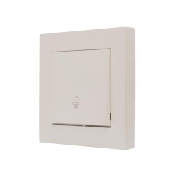 Механизм кнопки звонка СП VESNA жемчуж./бел. перламутр LEZARD 742-3088-103