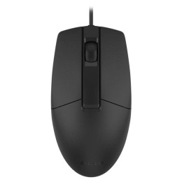 Мышь оптическая OP-330S (1000dpi) silent USB (3but) черн. A4TECH 1530241