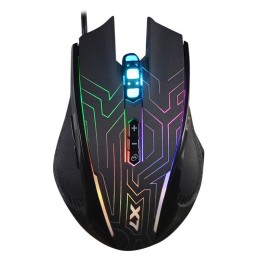Мышь оптическая X87 (2400dpi) USB (8but) черн. A4TECH 1023976